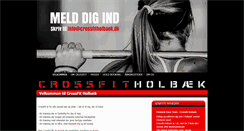 Desktop Screenshot of crossfitholbaek.dk